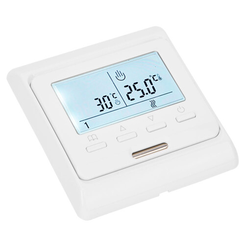 Smart Temperature Controller Programmable Thermostat Digital LCD Display Gas Fireplace Thermostat Child Lock Data Memory Function Anti Interference 1