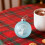 6 Pcs Light Blue Shatterproof Hanging Sky Blue 6cm 6
