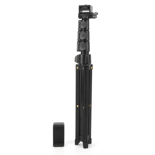 Wireless Remote Enabled Extendable Tripod For Video Recording, Selfie Stick Mode With Rotatable Twist, Universal Compatibility And Adjustable Height 1