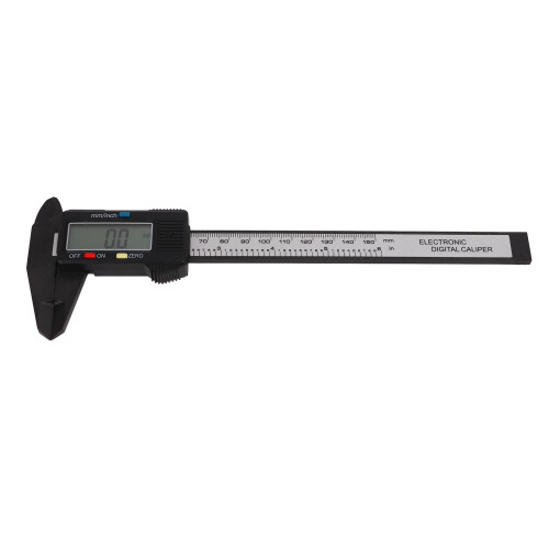 Electronic Micrometer Ruler For Precision Work, LCD Screen Digital Caliper With Zero Reset Function4Measuring Functions Inch And Millimeter 2