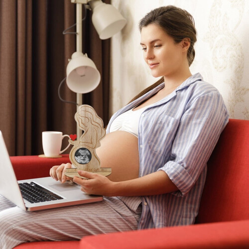 Träram för ultraljud – Sonogram-minnessak för 2