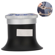 15X Aluminum Alloy Watch Repair Magnifier Loupe 3cm Jewelry Tool