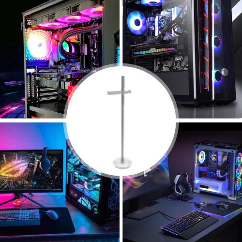 Shock-Resistant GPU Bracket, Anti-Sag Graphics Card Brace Stand for PC Case – Compatible with NVIDIA/AMD GPUs 2