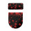 Blood Splatter Toilet Protector Cover Adjustable Polyester 5