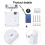 Invisible Smart Drawer Lock,Electronic Cabinet Security with NFC Sensor Card Access,No Keys Needed 2