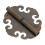 High Strength Hinges Not Easy To Deform Rust Resistant Brass Material Antique Decorative Hinges Cloud Pattern Retro Design Easy To Install Suitable 6