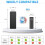 Adattatore wireless per controller Xbox One/X/S/Elite, ricevitore USB per Windows 11/10/8.1/8/7 6
