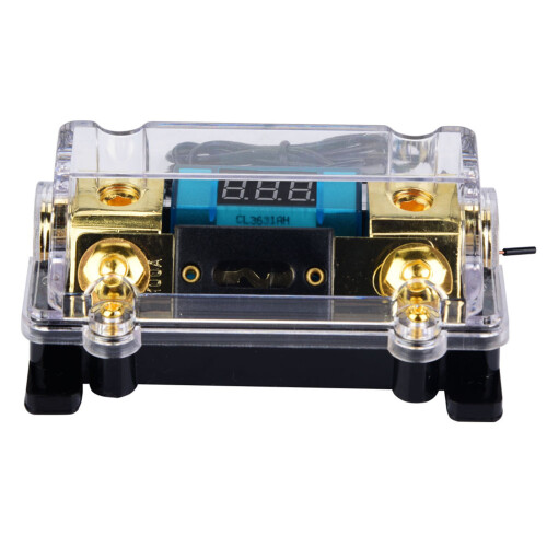 24V 100A Compact Fuse Holder Display Transparent 2