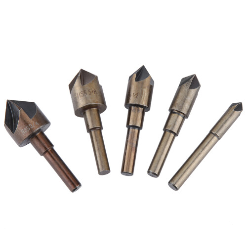 Chamfer κοπτών καθορισμένο Countersink τρυπανιών κομματιών χάλυβα υψηλής ταχύτητας 1