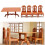 Mini table and chair set for toddler 1 set 4