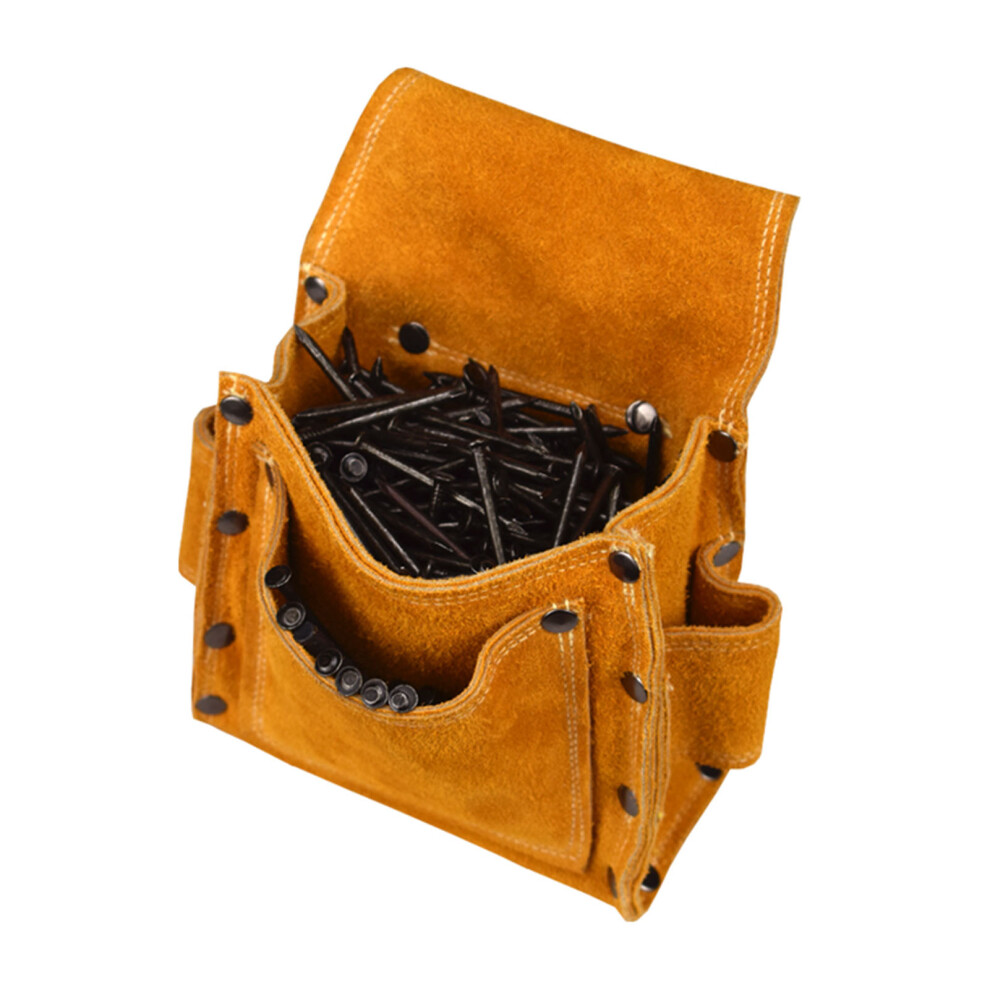 Carpenter's Tool Belt With Waist Pocket Portable For Construction & Woodwork 8141393445343