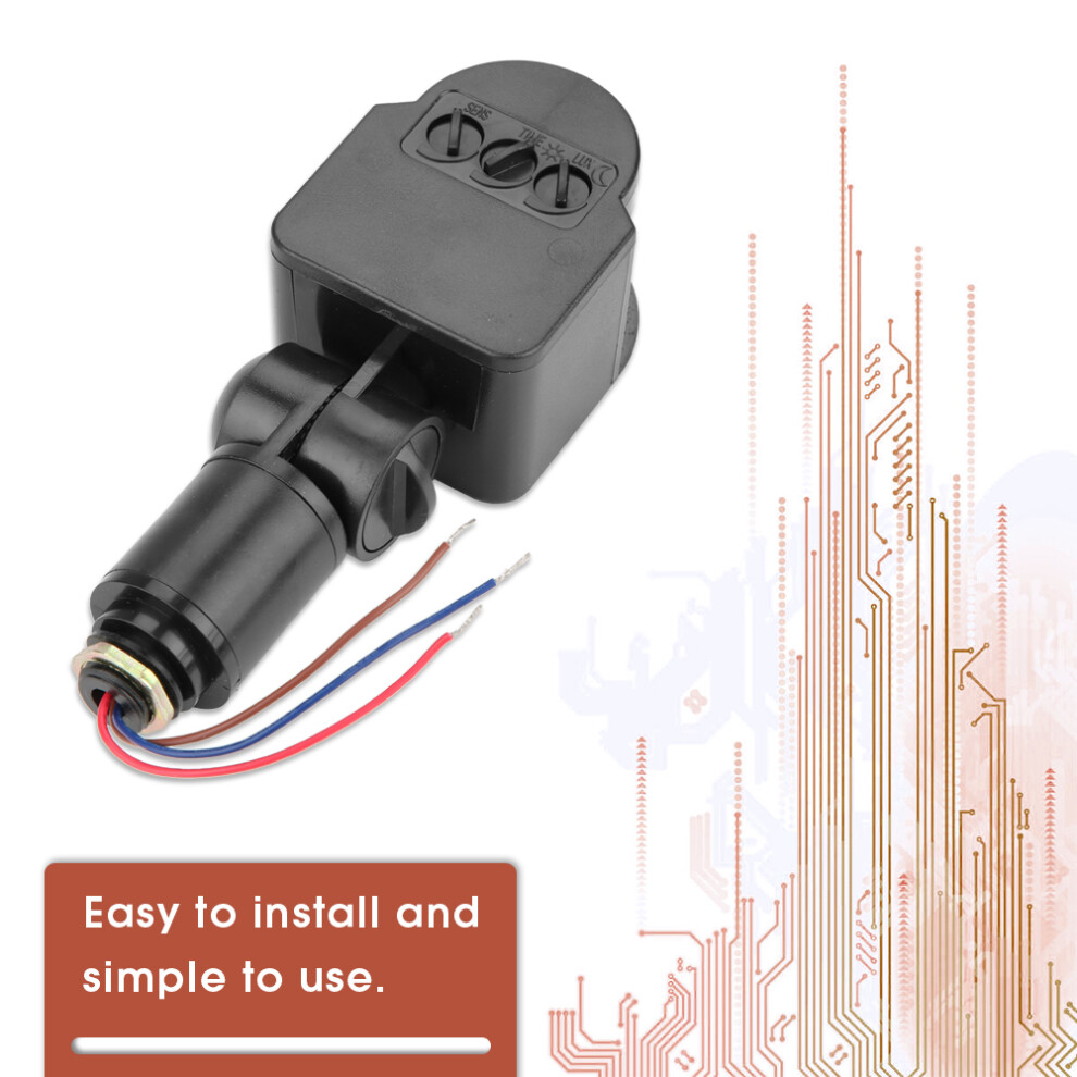 Motion Sensor Detector for Lamps 85-265V