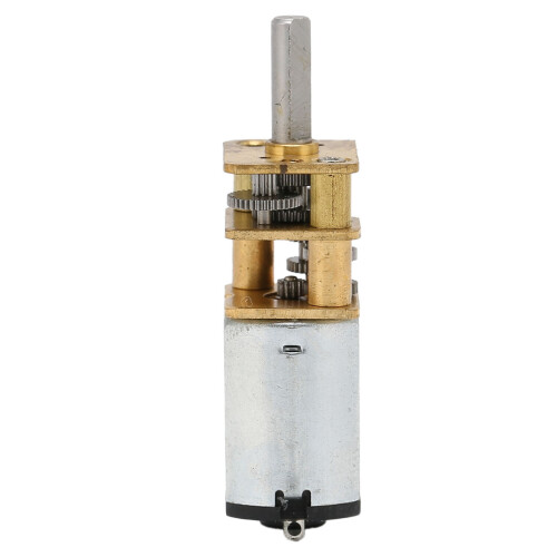 Low Speed Metal Gear Motor for Robotic Applications, Durable Replacement Motor with Large Torque and Linear Actuator Function 2