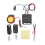 Touch Button Remote Control Motorcycle Security System Anti Hijacking Alarm Engine Start Disable Function High Quality Waterproof Design Works With 2