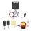 Touch Button Remote Control Motorcycle Security System Anti Hijacking Alarm Engine Start Disable Function High Quality Waterproof Design Works With 6