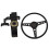 Mini Steering Wheel for PS5， PS5 slim Game Controller Auxiliary Replacement Accessories 4