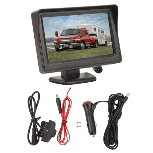 Caméra de recul HD avec écran LCD TFT, vision nocturne et conception résistante aux vibrations. 2