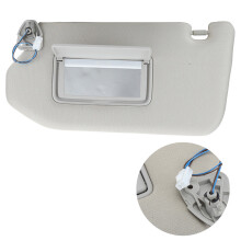 Gray Driver Side Sun Visor with Lamp for Infiniti QX60 96401-9PB0A