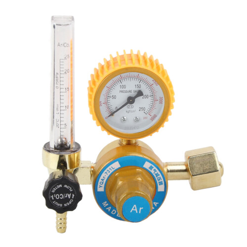 ABS Copper Argon Regulator with Flow Meter Pressure Reducer for TIG Welding 1