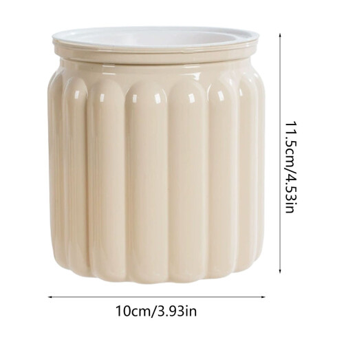 Pot de fleurs moderne à arrosage automatique avec drainage 2