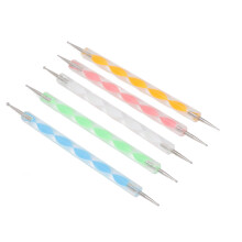 25 Stück Nagelpunktstift-Set – 13,5 cm doppelseitige Nagelkunstwerkzeuge