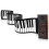 Folds Backpack Friendly Rechargeable Roll Up Piano With Eco Friendly Silicone Keys, Multi Function Keyboard Featuring Built In Demos And Educational 8