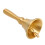 Handheld Bell Super Loud Solid Brass With Wooden Handle Rust Resistant Durable Ergonomic Design Portable And Compact Multi Use Bell For Schools 5