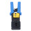 Alicate de crimpagem Ethernet com conectores pass-through e testador de cabos de rede. Funcionalidade versátil. Alicate de crimpagem modular com 6