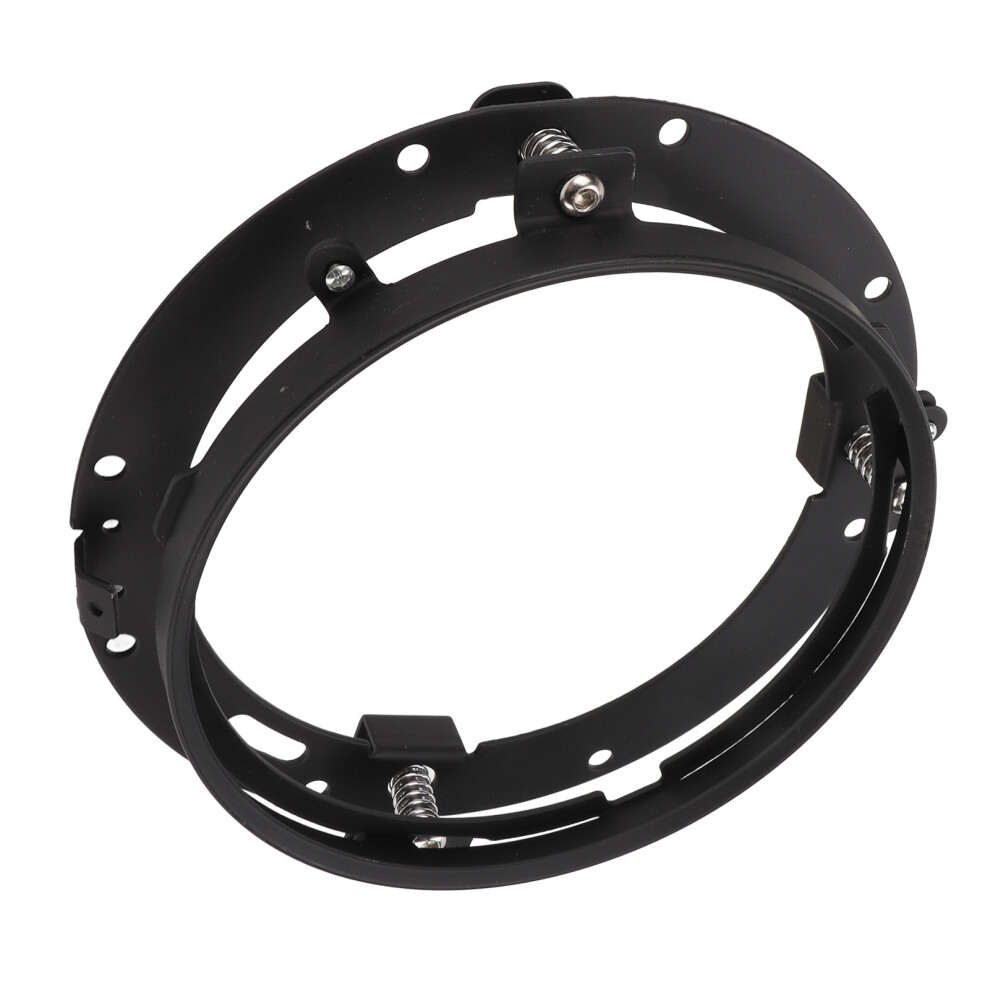 7 Inch Round Motorcycle Headlight Mounting Bracket For Fld Touring 1994-2013 Black 3181375218775