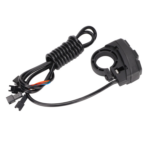 Durable Material3In1Switch Motorcycle Handlebar Control, Integrated Headlight And Horn Switch Waterproof Easy Installation Small Size Design 1