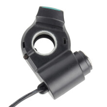Voltmeter für E-Bike/Scooter 12–99 V Digitale Anzeige Verriegelung Sicherheit Aluminium