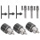Versatile Use Drill Chuck Set With Manual Adjustments And Quick Change Technology Designed For Smooth Operation And Accurate Biting In Demanding 4