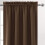Blackout Curtains Brown 2 Panels 42x63 Inch 2
