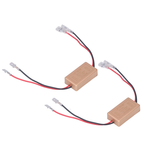 Strobe Brake Light Flasher Module LED Strobe Controller, Fast Blinking Slow Blinking Rear-End Accident Prevention Traffic Safety Warning Waterproof 2