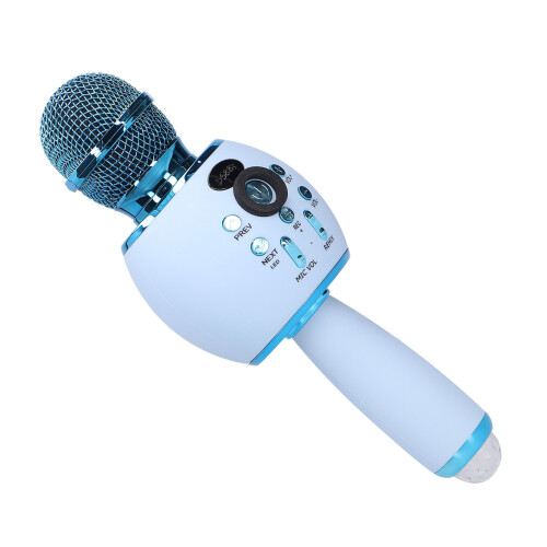 Μικρόφωνο Bluetooth Karaoke με εφέ φωτισμού LED και Echo Reverb που διαθέτει μείωση θορύβου, 1