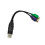PS2 to USB Adapter USB to Dual PS/2 Adapter Cable for Keyboard Mouse Plug and Play Design Compatible for Windows Mac 5