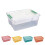 Stackable Closure Bags, Lids & Boxes – Compatible with LEGO, Beads, Tools; Includes Baseplate Lid & Removable Tray 3