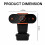1080P Webcam with Microphone,Web Camera for Desktop Computer with 110 Degree Wide Viewing Angle,USB Computer Camera for Desktop 2