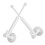Adjustable White Drapery Hook Holder for Home Use, Versatile Curtain Hooks, 2 Pieces 3