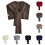 Women's Fashion Thick Knitted Cape Versatile Outer Shawl Khaki 3