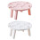 Outdoor portable folding wine table with rack 5