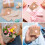 Πέτρες σε σχήμα καρδιάς με ευχετήριες κάρτες σε σχήμα τσέπης, μπλε, 24 τεμάχια 2