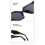 DG2246Γυναικεία γυαλιά ηλίου Cat-Eye - Σχεδιασμός πλήρους πλαισίου με φαρδιούς 3