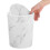 Plastic Marble Pattern Trash Can with Modern Large Capacity Waste Bin for Home Use 1Set 5