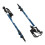 Nordic Walking Poles, Blue Aluminum, Adjustable 7