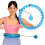 Gewichteter blauer Hula Hoop für Fitness 2