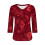 Top da donna a maniche a 3/4, camicie casual con scollo a V, magliette basic morbide, camicette da lavoro 3