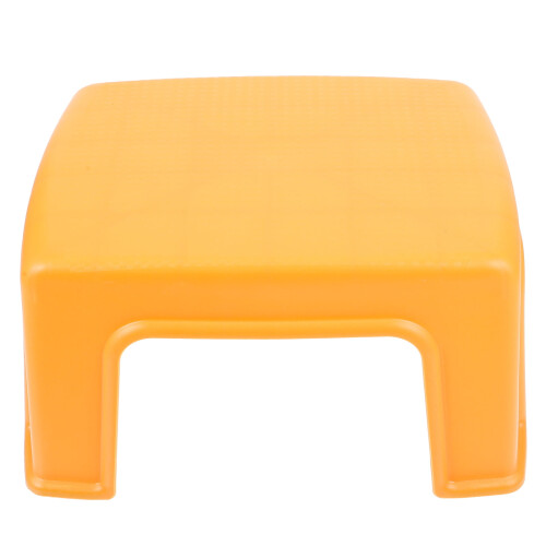 Kitchen Step Stool Orange PP 1Pc Load Bearing 2