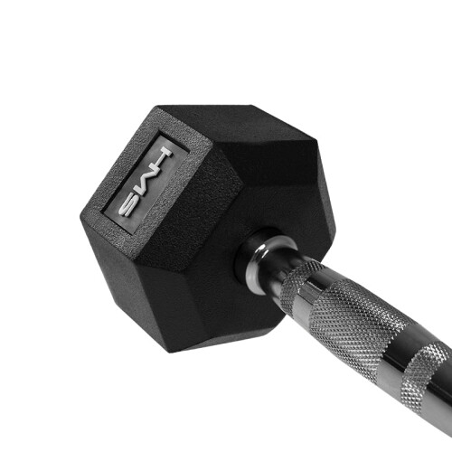 30 kg Sechskanthantel - Gummibeschichteter, rutschfester Griff 1