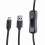 Καλώδιο φόρτισης USB3.0 σε USB C με κουμπί εναλλαγής, καλώδιο προσαρμογέα τροφοδοσίας 7